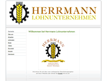 Tablet Screenshot of herrmann-lu.de